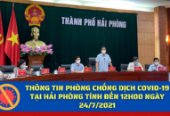 Thông tin phòng chống dịch COVID-19 tại QQ8839 nhà cái tính đến 12h00 ngày 24/7/2021