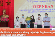 Ban Quản lý Khu Appqq88 Casino, Nổ Hũ QQ8839 nhà cái tiếp nhận ủng hộ trong công tác phòng, chống dịch bệnh COVID-19