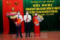 Nhân sự mới: Đồng chí Phạm Tuyên Dương được điều động, chỉ định giữ chức vụ Bí thư Huyện ủy Vĩnh Bảo
