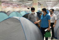 Kiểm tra diễn tập phương án “3 tại chỗ” tại Công ty TNHH Regina Miracle International Việt Nam