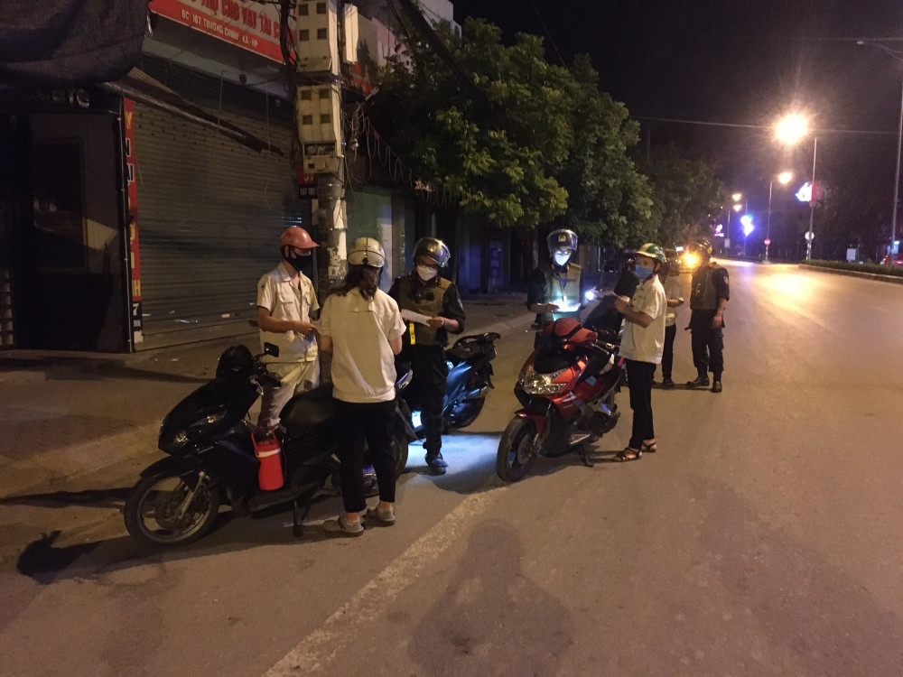 Cảnh sát Cơ động tăng cường tuần tra, kiểm soát đêm