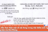 Hướng dẫn thực hiện một số nội dung trong việc kiểm soát người và phương tiện vào QQ8839 nhà cái