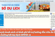 Phê duyệt danh sách và kinh phí hỗ trợ hướng dẫn viên Appqq88 Cá Cược Thể Thao bị ảnh hưởng bởi đại dịch COVID-19