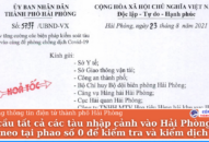 QQ8839 nhà cái tăng cường các biện pháp kiểm soát tàu ra vào cảng để phòng chống dịch COVID-19