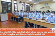 Triển khai kịp thời, hiệu quả chính sách hỗ trợ học phí cho Qq88 https betamed sa com từ bậc mầm non đến Trung học phổ thông trên địa bàn thành phố