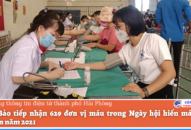 Vĩnh Bảo tiếp nhận 629 đơn vị máu trong Ngày hội hiến máu QQ 88 Sòng bạc trực tuyến TOP 1 Việt Nam năm 2021