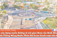 Dự án Đổi quà QQ88 tuyến đường từ nút giao Nam cầu Bính đến đường Tôn Đức Thắng-Máng Nước: Phấn đấu hoàn thành vượt tiến độ