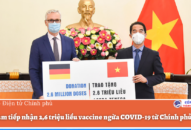 Việt Nam tiếp nhận 2,6 triệu liều vaccine ngừa COVID-19 từ Qq8893 com top 1 trang chủ viet nam Đức