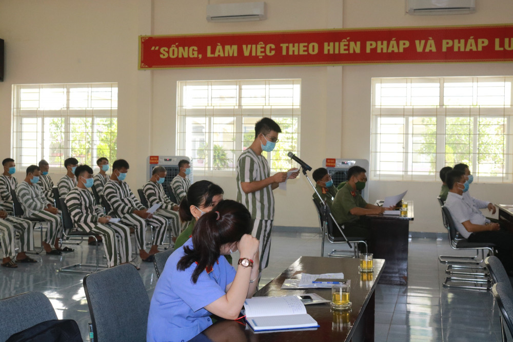 Đại diện phạm nhân chưa được xét đặc xá hứa quyết tâm QQ8839 bắn cá, đá gà, game bài, cải tạo để được hưởng sự khoan hồng của Nhà nước