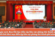 Khai mạc diễn tập khu vực phòng thủ TTkmqq88 tỷ lệ kèo World Cup 2026 năm 2021