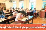 QQ8839 nhà cái linh hoạt kế hoạch giảng dạy trực tiếp và trực tuyến