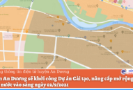 Huyện An Dương khởi công Dự án Cải tạo, nâng cấp mở rộng đường Máng nước