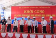 Khởi công Đổi quà QQ88 các công trình NTM kiểu mới tại xã Thủy Đường, Hòa Bình (Thủy Nguyên)