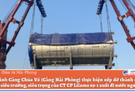 Cảng QQ8839 nhà cái: Xếp dỡ an toàn lô thiết bị siêu trường, siêu trọng lên tàu xuất đi nước ngoài