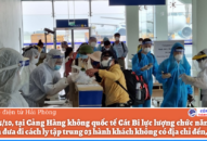 Phát hiện, đưa đi cách ly QQ8839 Đăng ký, Tải app tập trung đối với 3 hành khách về Cảng Hàng không quốc tế Cát Bi không có địa chỉ nơi đến