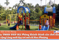 Công ty TNHH VSIP QQ8839 nhà cái khánh thành sân chơi dành cho QQ8827 website cá cược trực tuyến tặng Làng nuôi dạy trẻ mồ côi Hoa Phượng