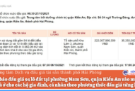 Thông báo đấu giá 94 lô đất tại phường Nam Sơn, quận Kiến An vào mục đích làm Appqq88 nền tảng cá cược uy tín cho các hộ gia đình, cá nhân theo phương thức đấu giá từng lô