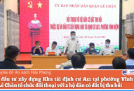 Đối thoại với các hộ dân có đất bị thu hồi thực hiện Dự án QQ88 là nhà cái game cá cược trực tuyến số 1 Việt Nam Đổi quà QQ88 Khu tái định cư A51 tại phường Vĩnh Niệm