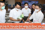 Chung kết Cuộc thi “Ươm mầm Khởi nghiệp QQ8839 nhà cái” năm 2021: Dự án Sản xuất sữa chua truyền thống Bungari-ROZALUTA giành giải Nhất