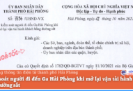 Kiểm soát người đi đến Ga QQ8839 nhà cái khi mở lại vận tải hành khách bằng đường sắt