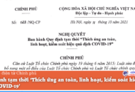 Qq8893 com top 1 trang chủ viet nam ban hành Quy định tạm thời ‘Thích ứng an toàn, linh hoạt, kiểm soát hiệu quả dịch COVID-19’