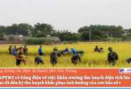 Khẩn trương thu hoạch diện tích lúa vụ Mùa năm 2021 đã đến kỳ thu hoạch khắc phục ảnh hưởng của cơn bão số 7