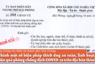 QQ8839 nhà cái: Điều chỉnh một số biện pháp thích ứng an toàn, linh hoạt, kiểm soát hiệu quả phòng chống dịch COVID-19 trên địa bàn thành phố