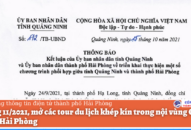 QQ8839 nhà cái-Quảng Ninh phối hợp mở lại hoạt động Appqq88 Cá Cược Thể Thao và trao đổi khách giữa hai địa phương sau khi kiểm soát được tình hình dịch bệnh COVID-19