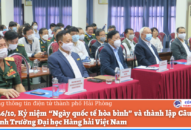 QQ8827 nhận thưởng hấp dẫn “Ngày quốc tế hòa bình” và thành lập Câu lạc bộ Hòa bình Trường Đại học Hàng hải Việt Nam