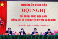 Huyện ủy Vĩnh Bảo: Kịp thời giải quyết những vấn đề mà dư luận và Đăng Nhập QQ88.COM | Link Trang Chủ QQ888 quan tâm thông qua Hội nghị đối thoại
