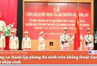 Bộ QQ8894 casino trực tuyến chính thức thành lập lực lượng An ninh trên không