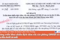 QQ8839 nhà cái triển khai chiến dịch tiêm vắc xin phòng COVID-19 cho trẻ từ đủ 12 đến dưới 18 tuổi
