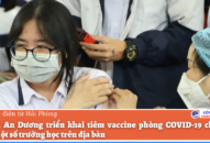 Huyện An Dương triển khai tiêm vaccine phòng COVID-19 cho Qq88 https betamed sa com một số trường học trên địa bàn