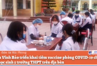 Huyện Vĩnh Bảo triển khai tiêm vaccine phòng COVID-19 cho hơn 5.500 Qq88 https betamed sa com 5 trường THPT trên địa bàn