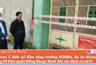 Liên quan ổ dịch tại Khu công trường ECOBA, dự án Hoàng Huy, phường Sở Dầu (quận Hồng Bàng): Bước đầu xác định có 108 F1