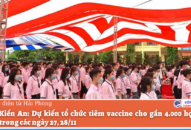 Quận Kiến An: Dự kiến tổ chức tiêm vaccine cho gần 4.000 Qq88 https betamed sa com THPT trong các ngày 27, 28/11