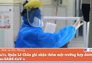 Quận Lê Chân ghi nhận thêm một trường hợp dương tính với virus SARS-CoV-2