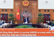 Sản xuất bằng được thuốc và vaccine COVID-19 trong nước, bảo đảm an toàn, khoa học, hiệu quả và đúng QQ88qq Đăng ký ngay