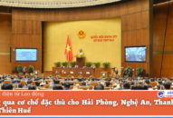 Thông qua cơ chế đặc thù cho QQ8839 nhà cái, Nghệ An, Thanh Hóa, Thừa Thiên Huế