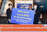 Tiếp nhận 1.540.000 liều vaccine AstraZeneca do Qq8893 com top 1 trang chủ viet nam Nhật Bản viện trợ