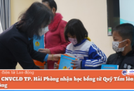 20 con CNVCLĐ TP. QQ8839 nhà cái nhận học bổng từ Quỹ Tấm lòng vàng QQ8839 bắn cá, đá gà, game bài