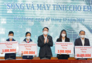 Hơn 1,2 tỷ đồng được quyên góp hỗ trợ và ủng hộ chương trình “Sóng và máy tính cho em”