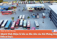 Bến xe khách Vĩnh Niệm là bến xe đầu tiên của QQ8839 nhà cái được công nhận là bến xe loại 1