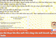 Cảnh báo thủ đoạn lừa đảo mới: Giả công văn mời QUÀ TẶNG QQ88 | Ho Chi Minh City tham gia tập huấn