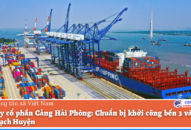 Chuẩn bị khởi công bến 3 và bến 4 cảng Lạch Huyện