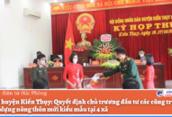 HĐND huyện Kiến Thụy: Trang chủ chính thức QQ88 | Đăng ký , Đăng nhập chủ trương QQ88 là nhà cái game cá cược trực tuyến số 1 Việt Nam các công trình, dự án Đổi quà QQ88 nông thôn mới kiểu mẫu tại 4 xã