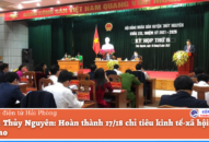 Huyện Thủy Nguyên: Hoàn thành 17/18 chỉ tiêu Appqq88 Casino, Nổ Hũ-QQ8827 com game thủ Việt Nam thành phố giao