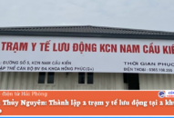 Huyện Thủy Nguyên: Thành lập 2 trạm QQ8839 Đăng ký, Tải app lưu động tại 2 khu QQ8827 Casino, bắn cá, đá gà, thể thao