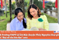 Nữ sinh Trường THPT Lê Ích Mộc (huyện Thủy Nguyên) đoạt giải Nhất cuộc thi “Đại sứ văn hóa đọc” 2021