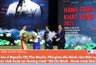 Tiến sĩ, bác sĩ Nguyễn Thị Thu Huyền, Phó giám đốc QQ88 cung cấp ba trò chơi casino phổ biến Hữu nghị Việt Tiệp được vinh danh tại chương trình “Hồ Chí Minh – Hành trình khát vọng”